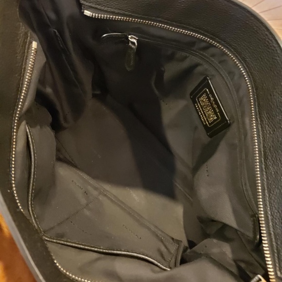 Coach Black Sophia Tote Purse - Picture 4 of 4